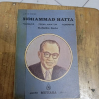 Image of MOHAMMAD HATTA PEJUANG PROKLAMATOR PEMIMPIN MANUSIA BIASA